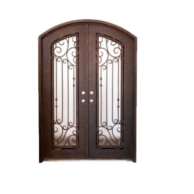 wrought iron front door
