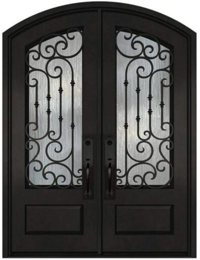 iron front door