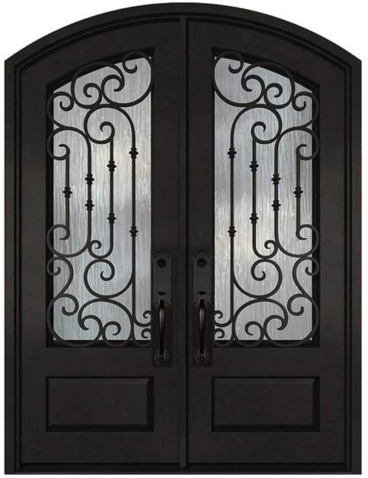 iron front door
