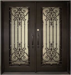 Iron Front Door