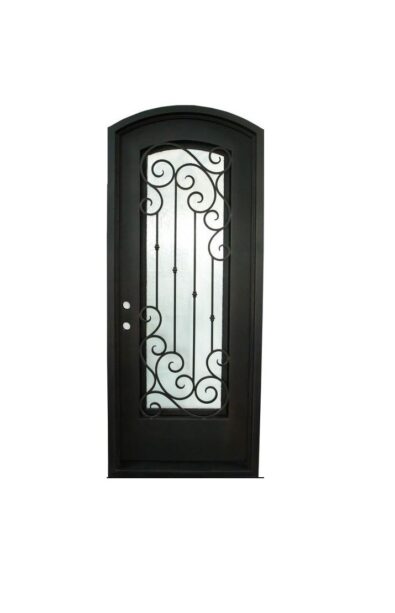 Single Wrought Iron Door