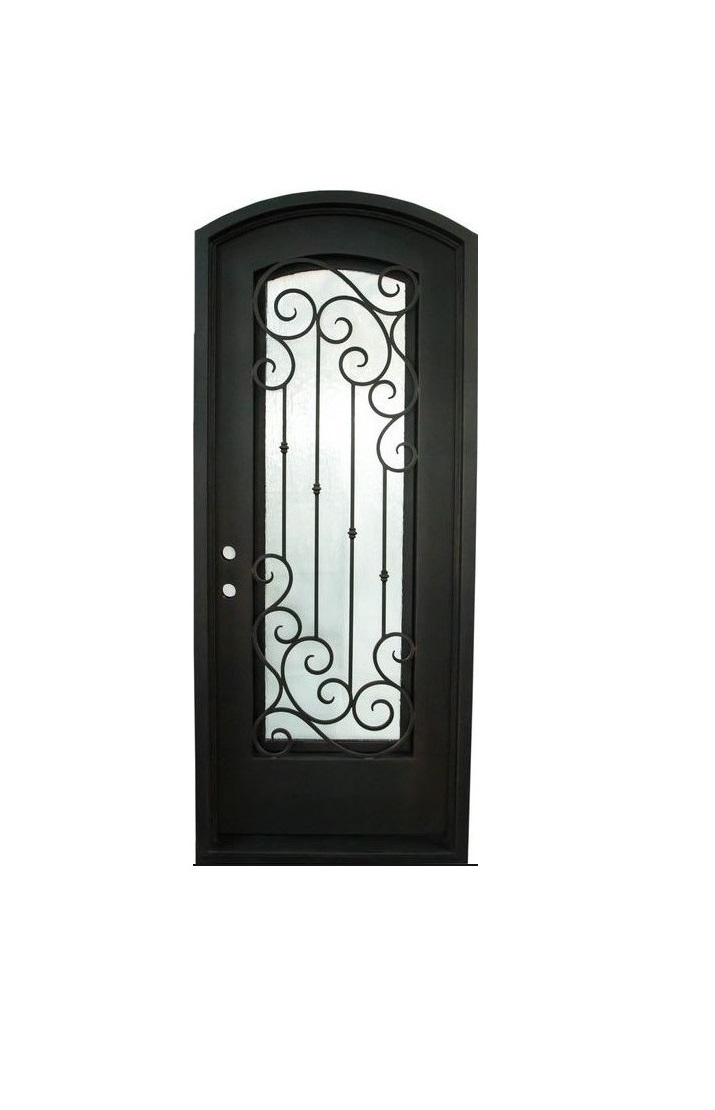 Single Wrought Iron Door