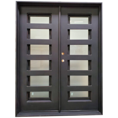 iron front door