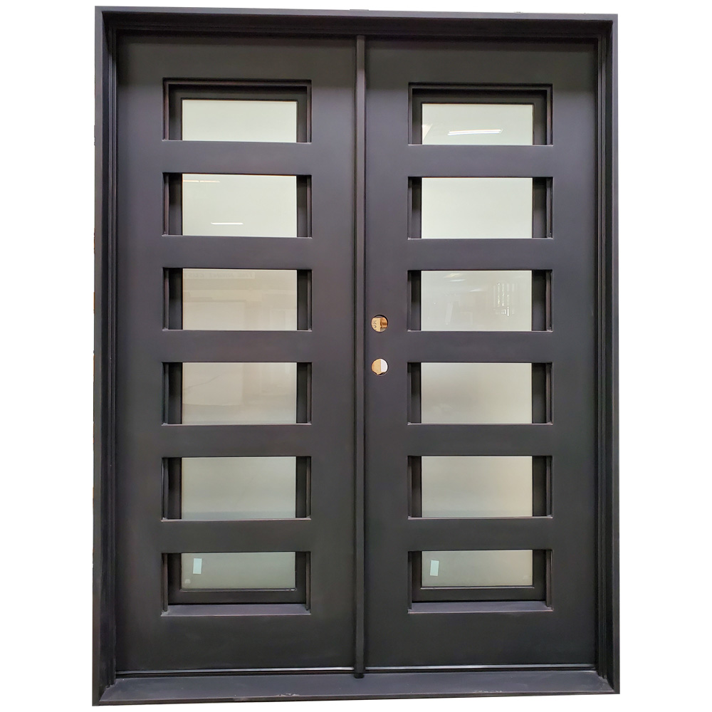 iron front door