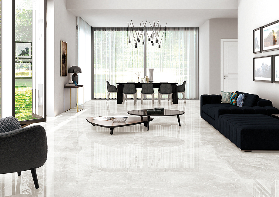 Floor stone tiles