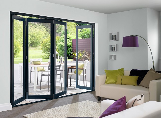 Stylish Bifold Doors to Garden Patio