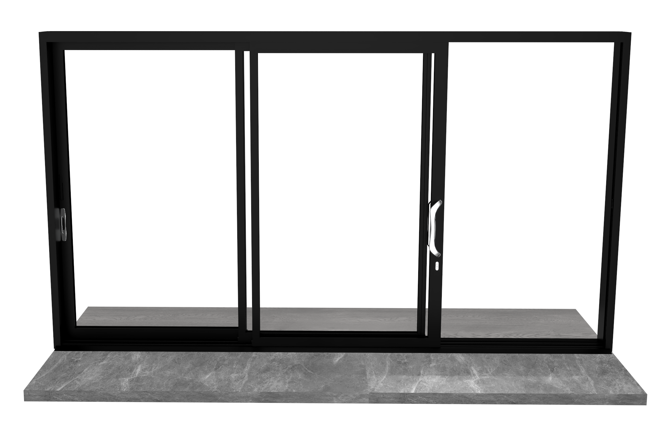 Bi-fold doors opening to sunlit terrace