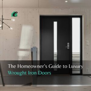 The Homeowner’s Guide to Luxury Wrought Iron Doors: Balancing Curb Appeal, Security, and Thermal Performance