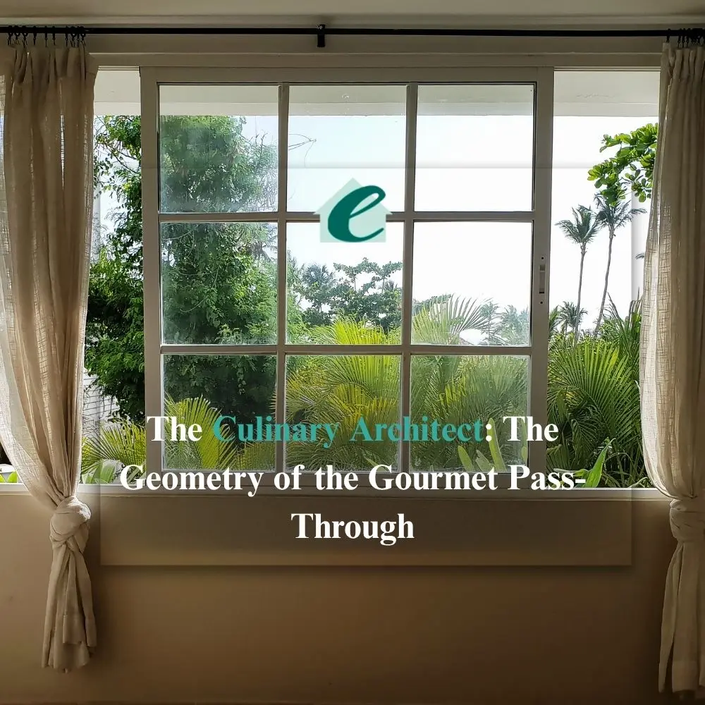 The Culinary Architect The Geometry of the Gourmet Pass-Through